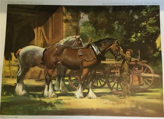 50 prints Start of the Day by Frank Wootton